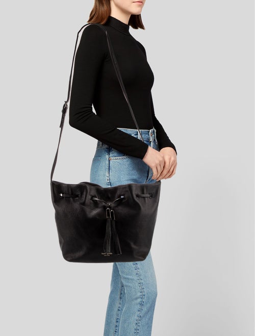 Kate Spade New York Leather Bucket Bag