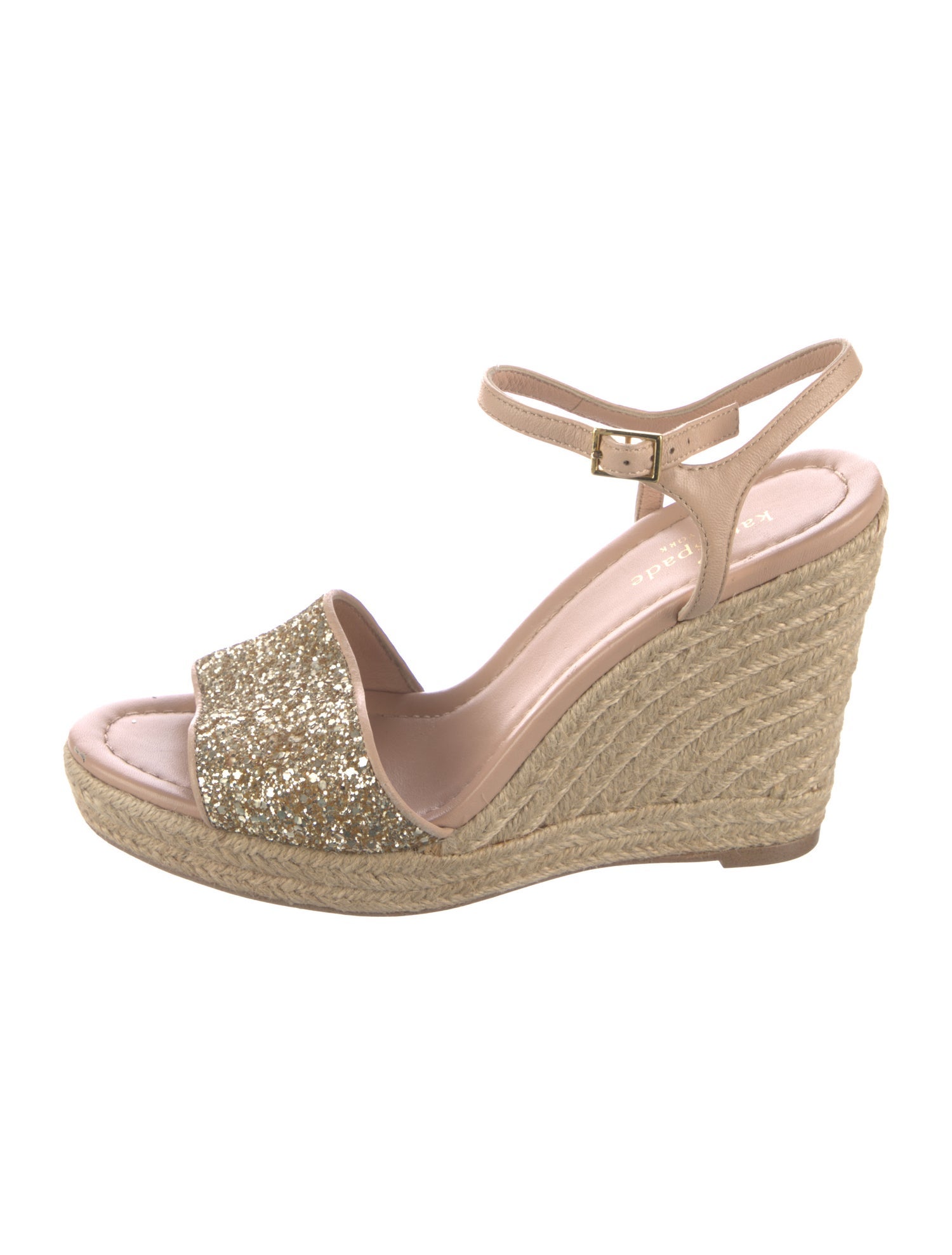 Kate Spade New York Jute Glitter Accents Espadrilles