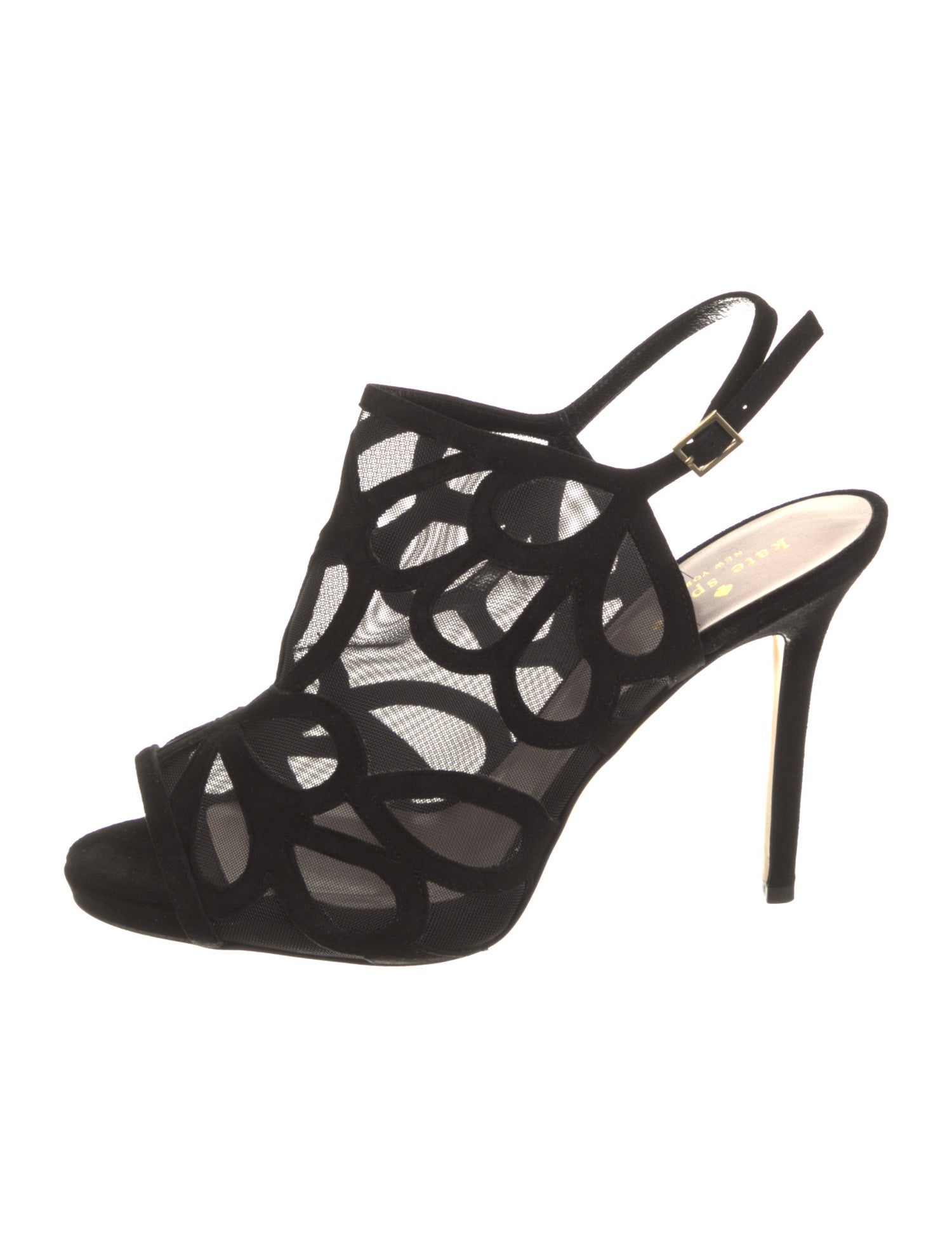 Kate Spade New York Mesh Mesh Accents Gladiator Sandals