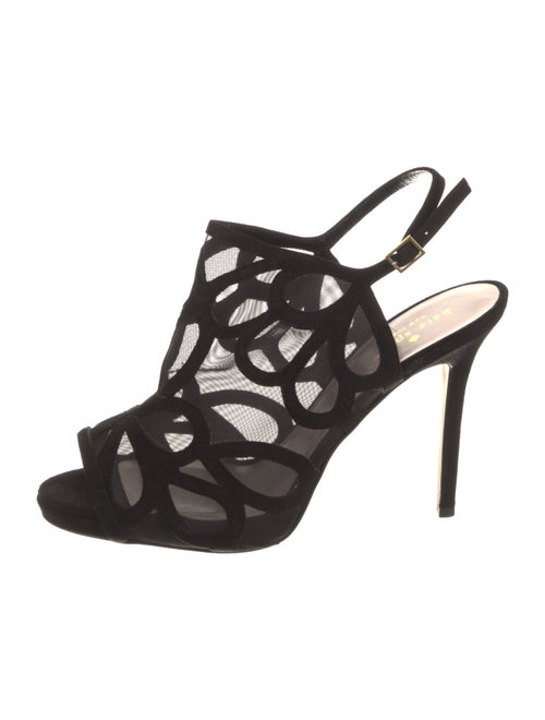 Kate Spade New York Mesh Mesh Accents Gladiator Sandals
