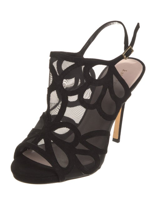 Kate Spade New York Mesh Mesh Accents Gladiator Sandals
