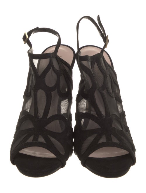 Kate Spade New York Mesh Mesh Accents Gladiator Sandals