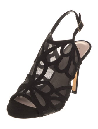 Kate Spade New York Mesh Mesh Accents Slingback Sandals