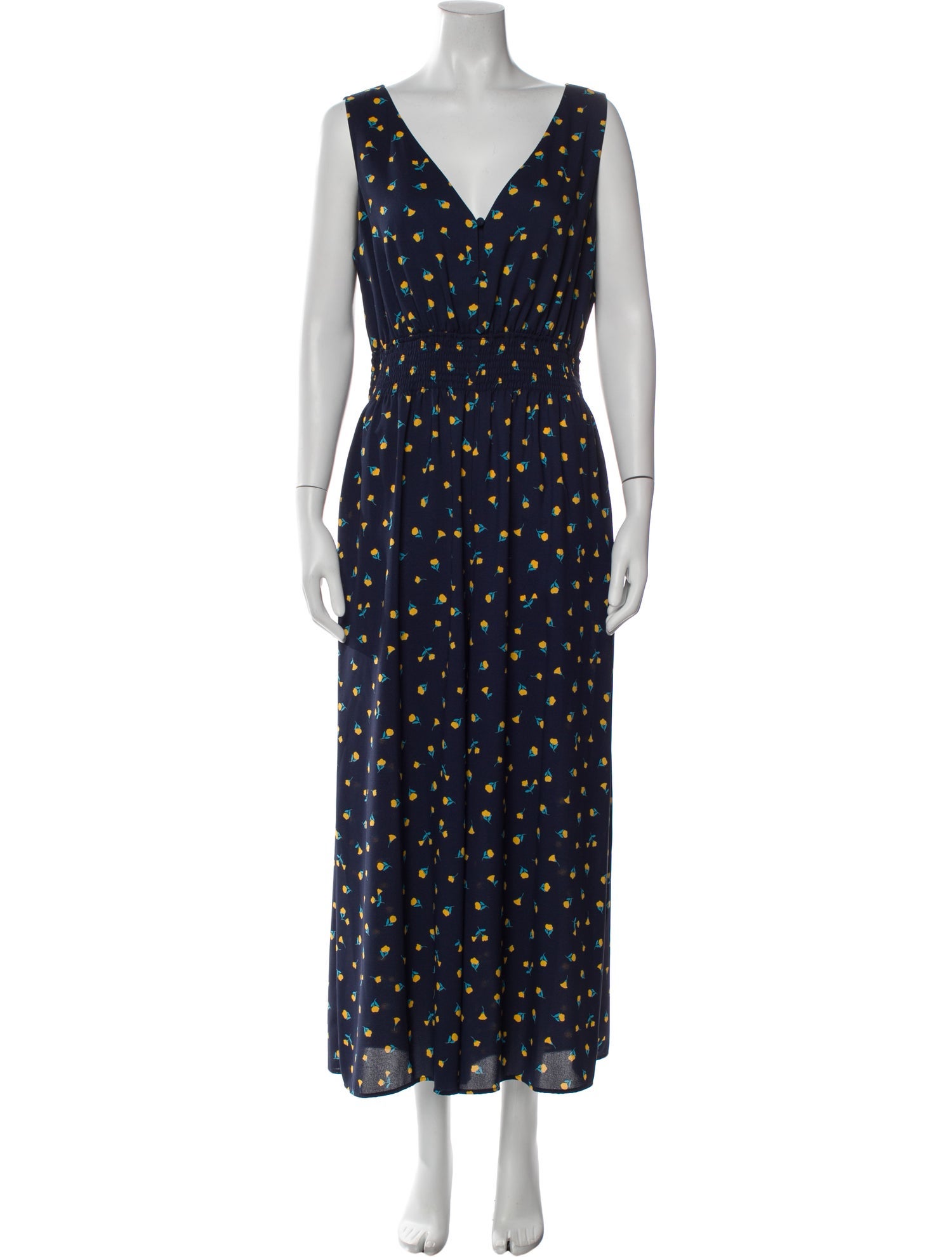 Kate Spade New York Printed V-Neck Romper