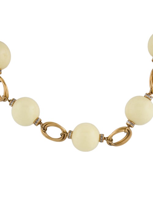 Kate Spade New York Crystal & Resin Bead Collar Necklace