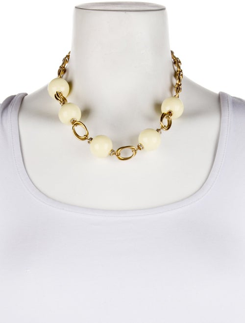 Kate Spade New York Crystal & Resin Bead Collar Necklace