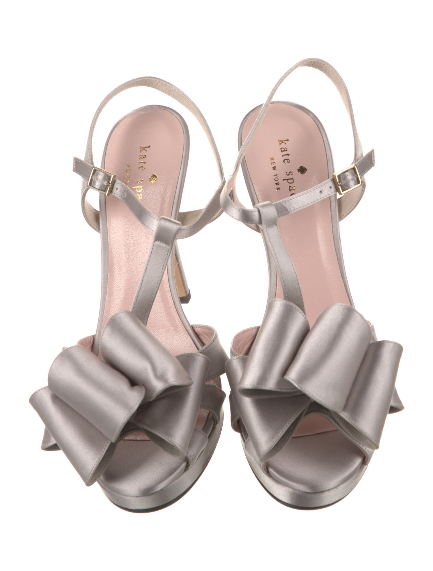 Kate Spade New York Satin Bow Accents Slingback Sandals