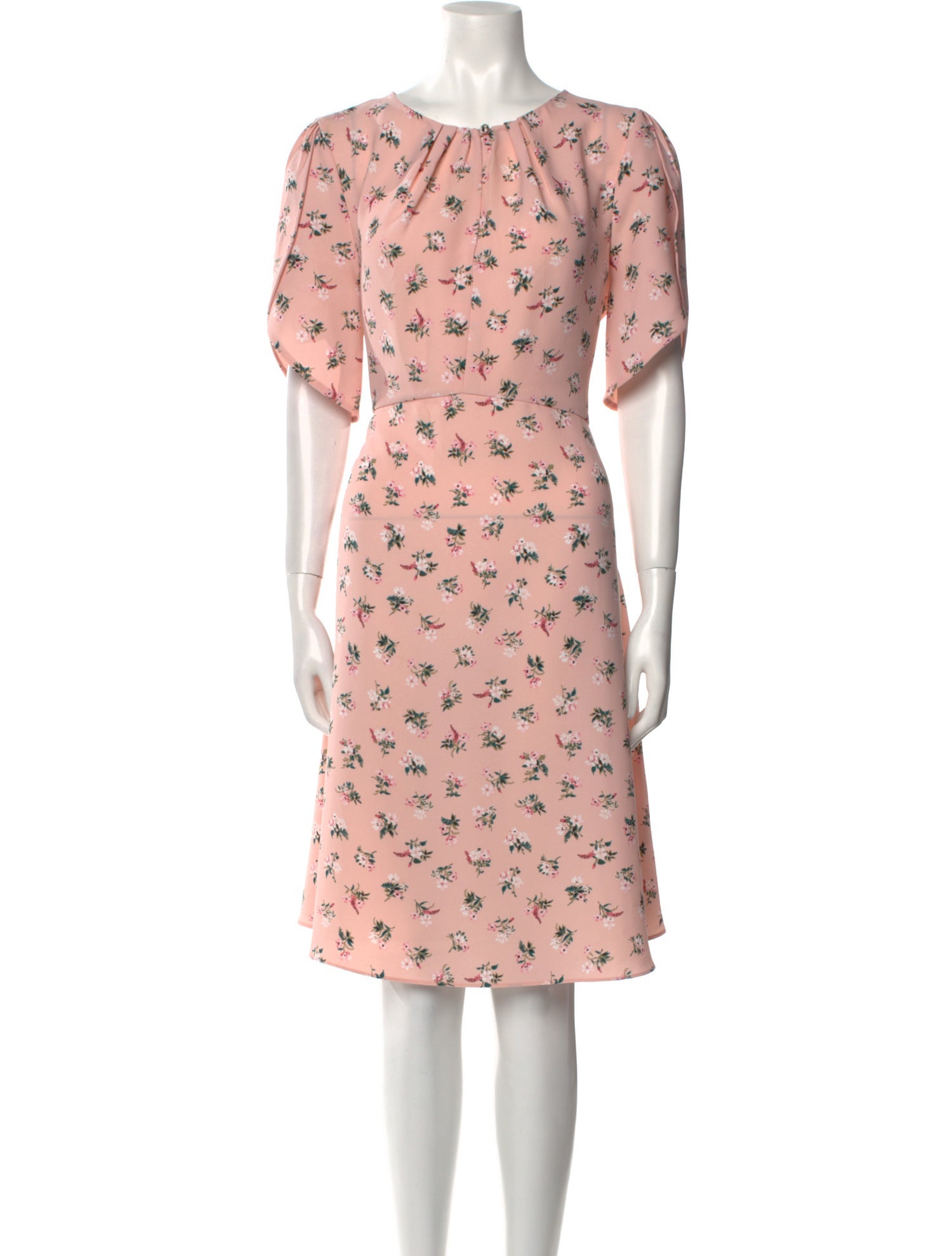 Kate Spade New York Floral Print Knee-Length Dress