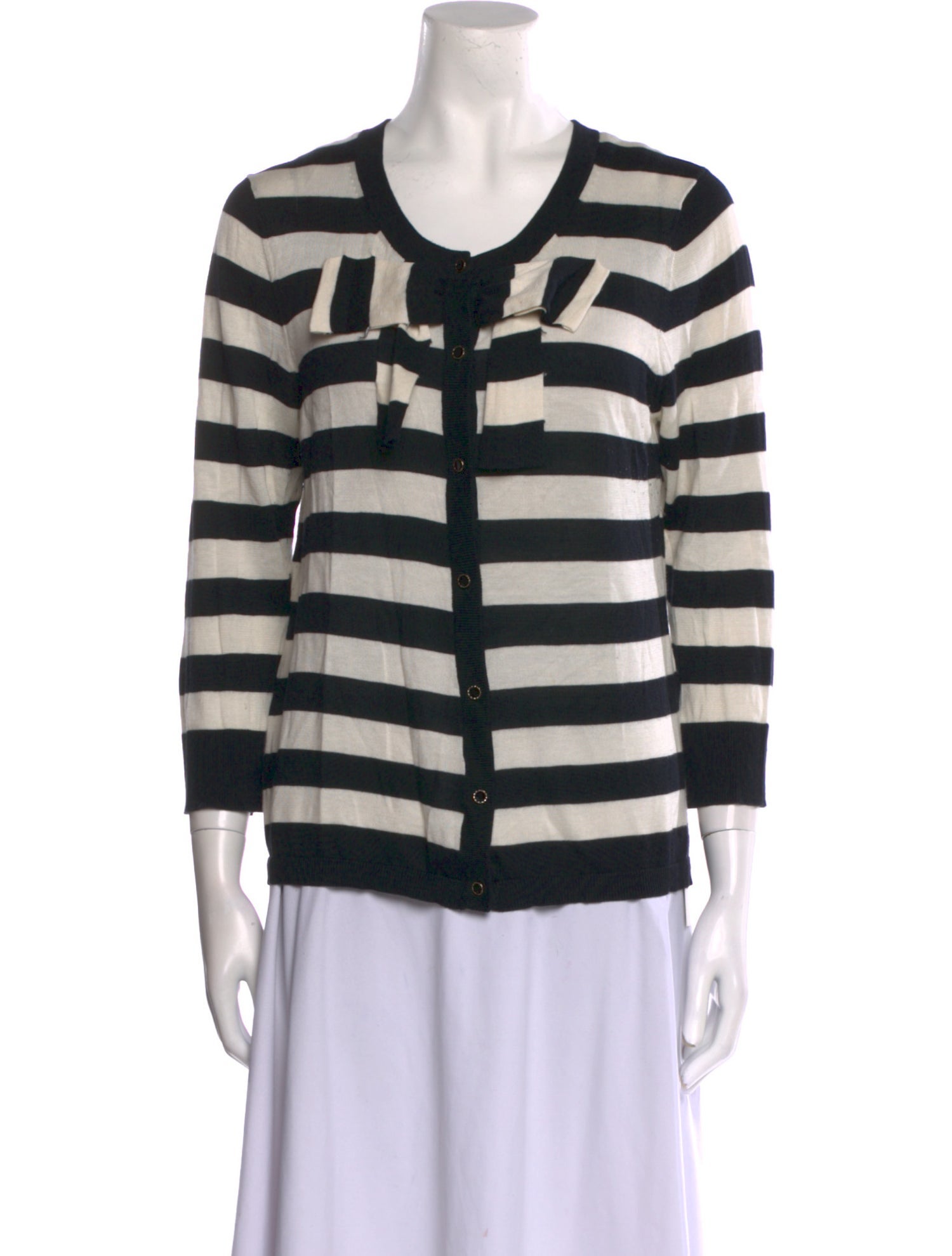 Kate Spade New York Silk Striped Sweater