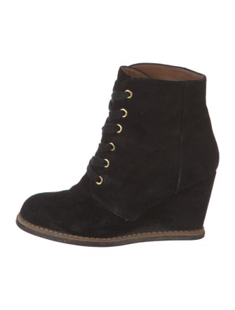 Kate Spade New York Suede Lace-Up Boots