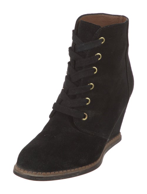 Kate Spade New York Suede Lace-Up Boots