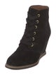 Kate Spade New York Suede Lace-Up Boots