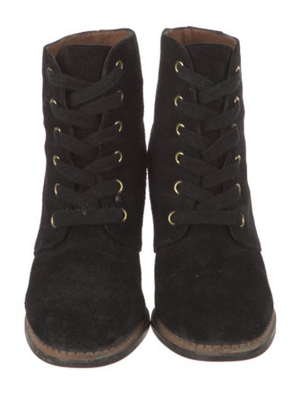 Kate Spade New York Suede Lace-Up Boots