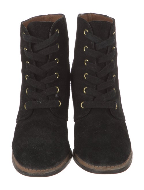 Kate Spade New York Suede Lace-Up Boots