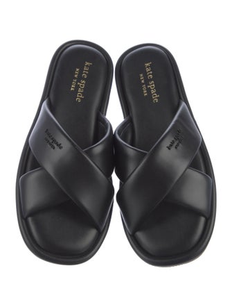 Kate Spade New York Leather Slides