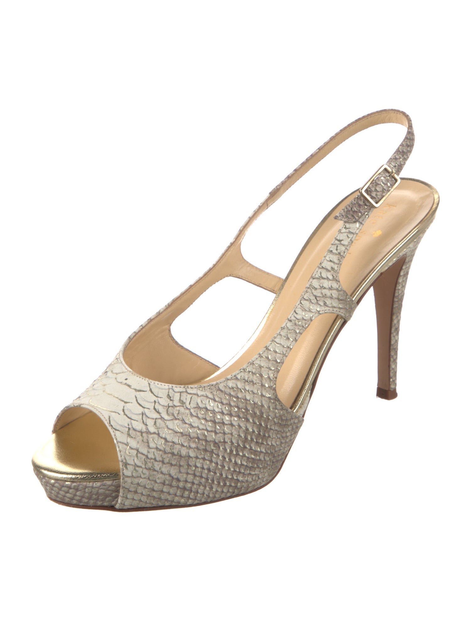 Kate Spade New York Leather Slingback Pumps