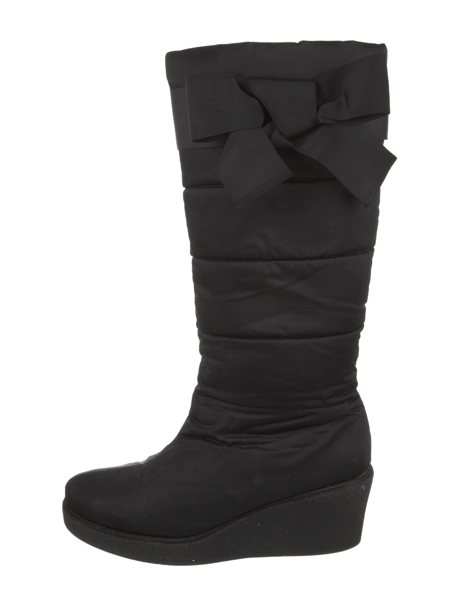 Kate Spade New York Nylon Bow Accents Boots
