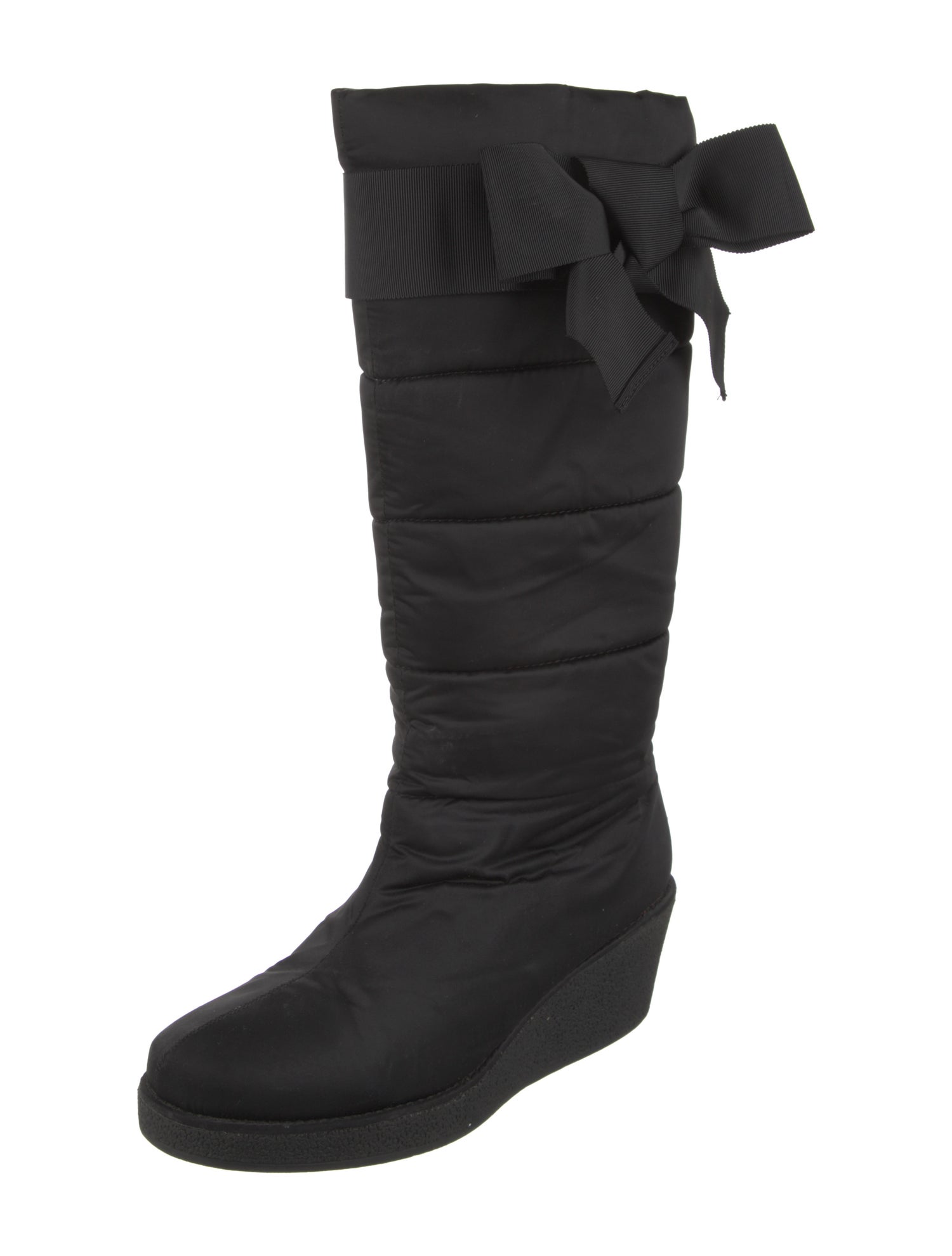 Kate Spade New York Nylon Bow Accents Boots