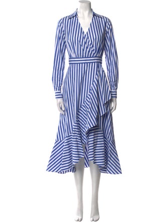 Kate Spade New York Striped Long Dress