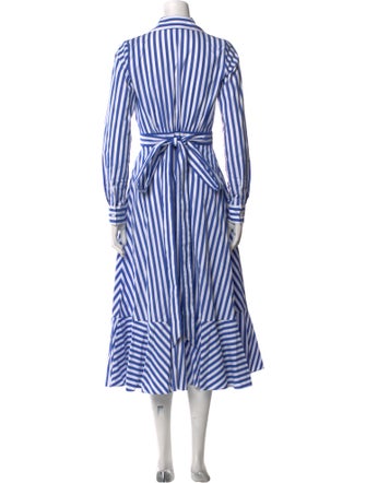 Kate Spade New York Striped Long Dress