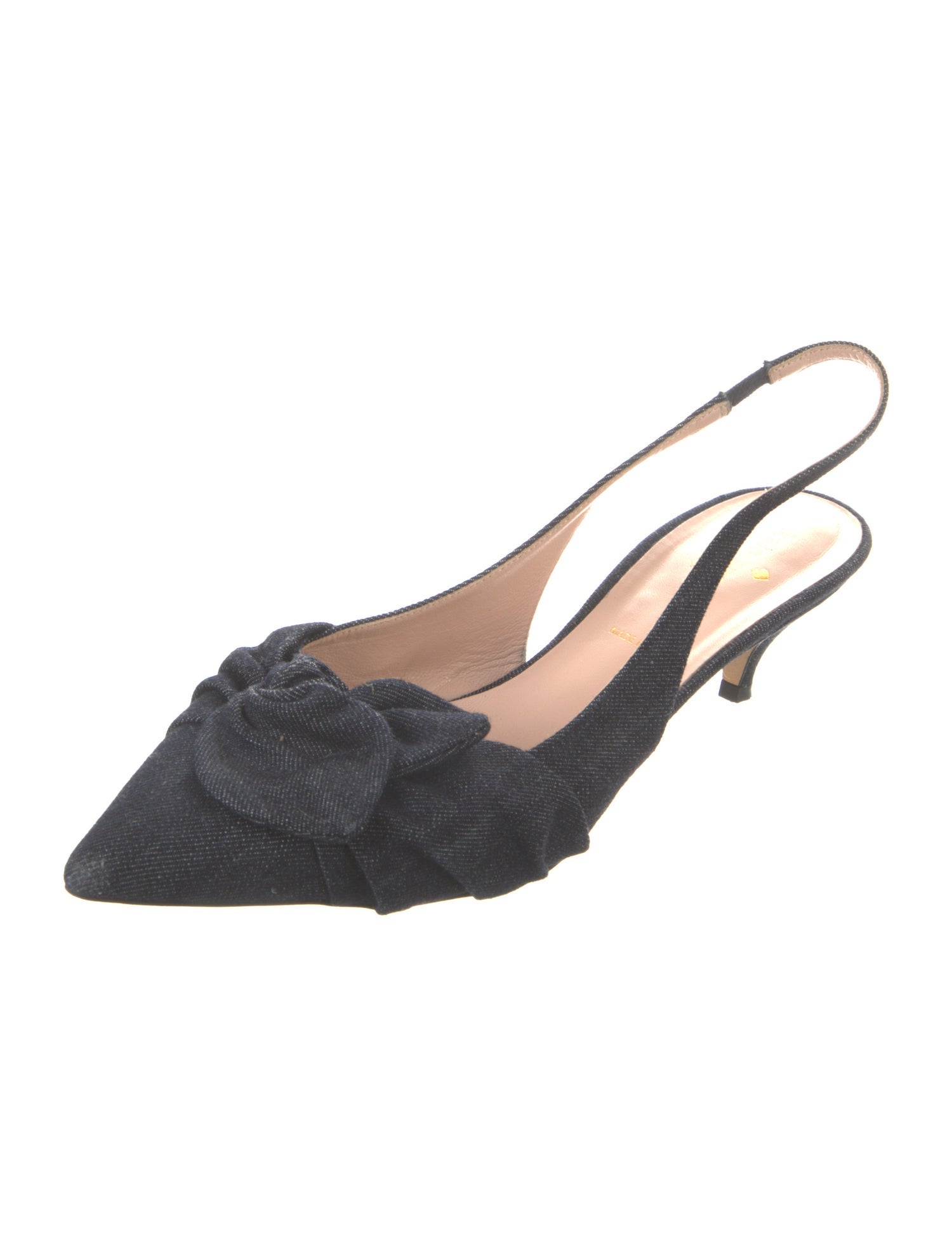 Kate Spade New York Denim Slingback Pumps