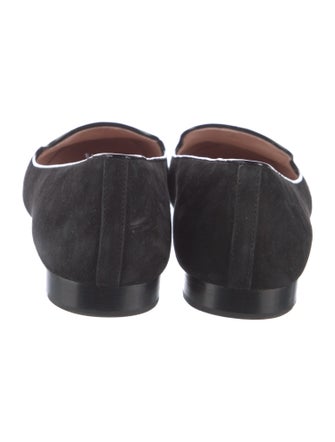 Kate Spade New York Suede Graphic Print Loafers