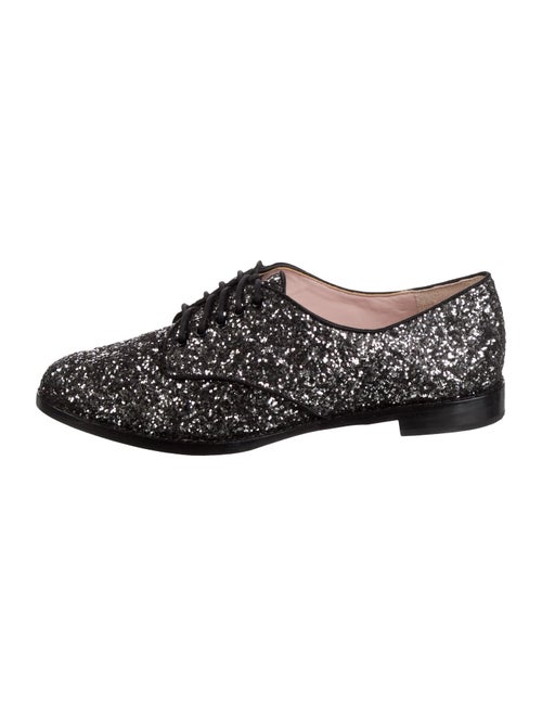 Kate Spade New York Glitter Bow Accents Oxfords