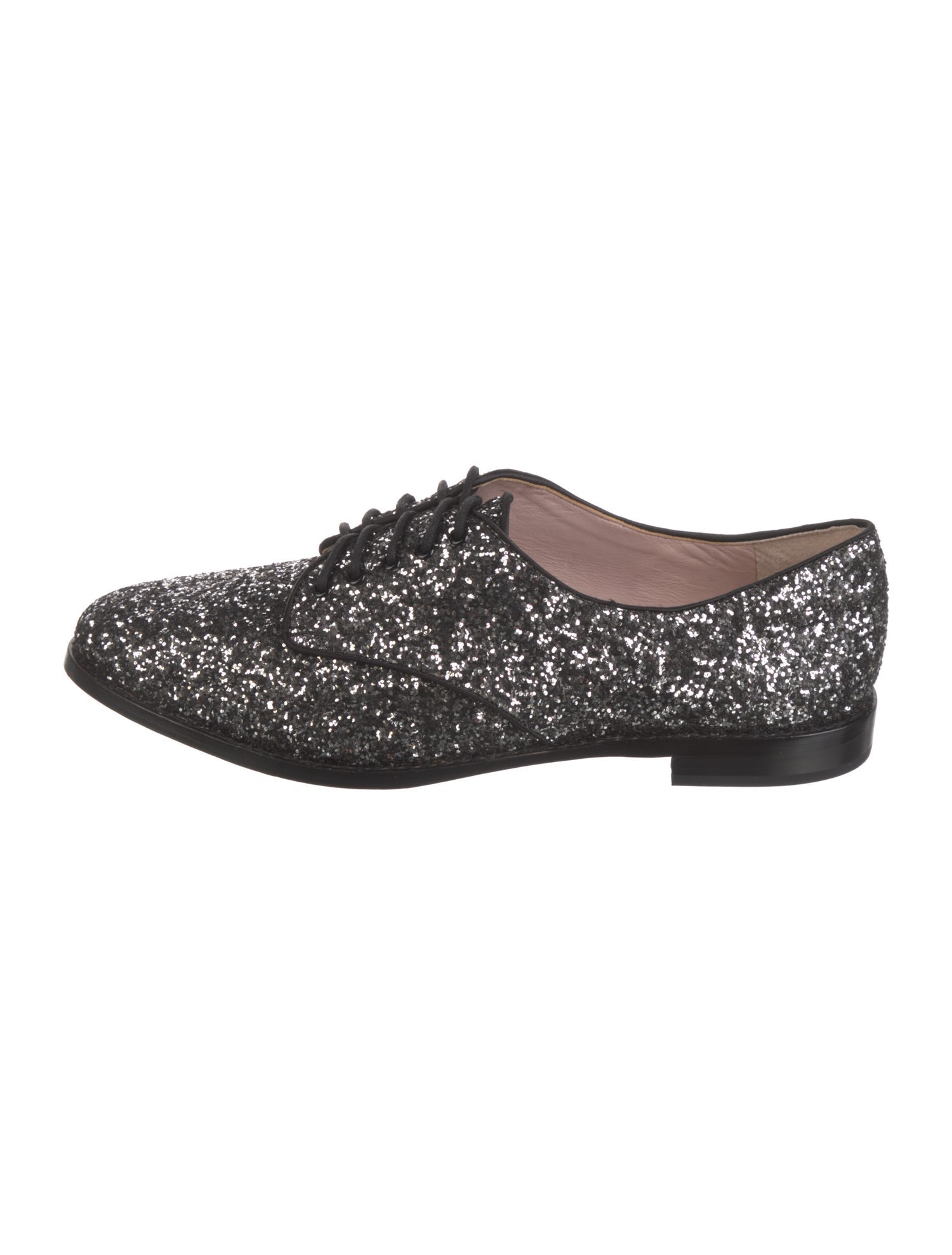Kate Spade New York Glitter Printed Oxfords