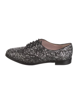 Kate Spade New York Glitter Printed Oxfords