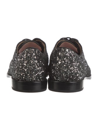 Kate Spade New York Glitter Printed Oxfords