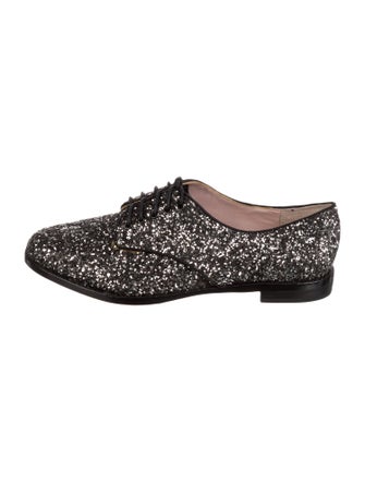 Kate Spade New York Glitter Crystal Embellishments Oxfords
