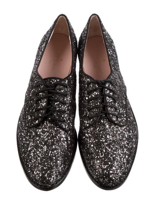 Kate Spade New York Glitter Crystal Embellishments Oxfords