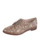 Kate Spade New York Glitter Animal Print Oxfords