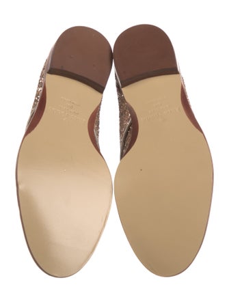 Kate Spade New York Glitter Animal Print Oxfords