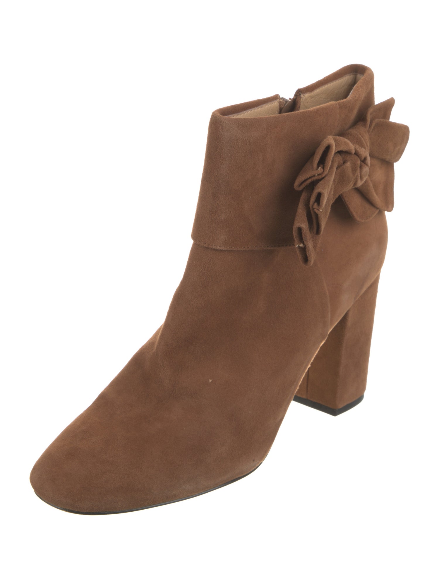 Kate Spade New York Suede Bow Accents Boots