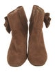 Kate Spade New York Suede Bow Accents Boots