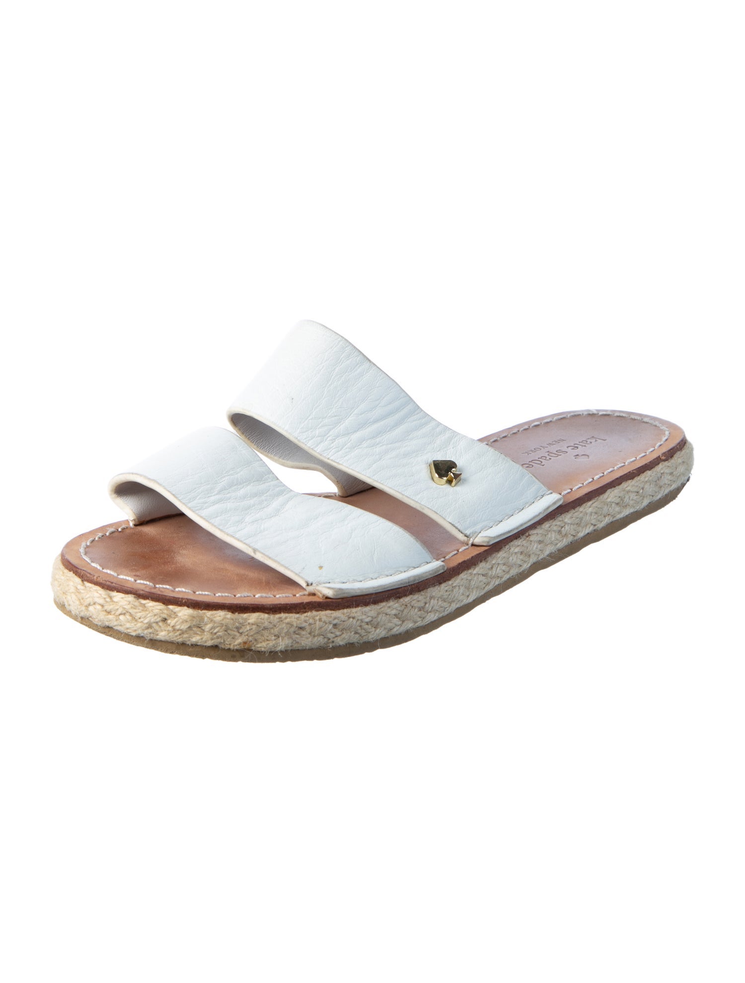 Kate Spade New York Leather Slides