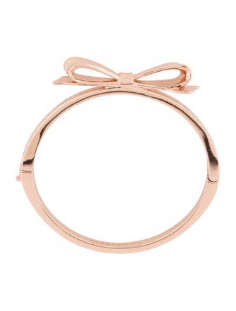 Kate Spade New York Bow Hinged Bangle Bracelet