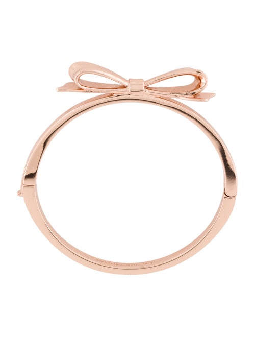 Kate Spade New York Bow Hinged Bangle Bracelet