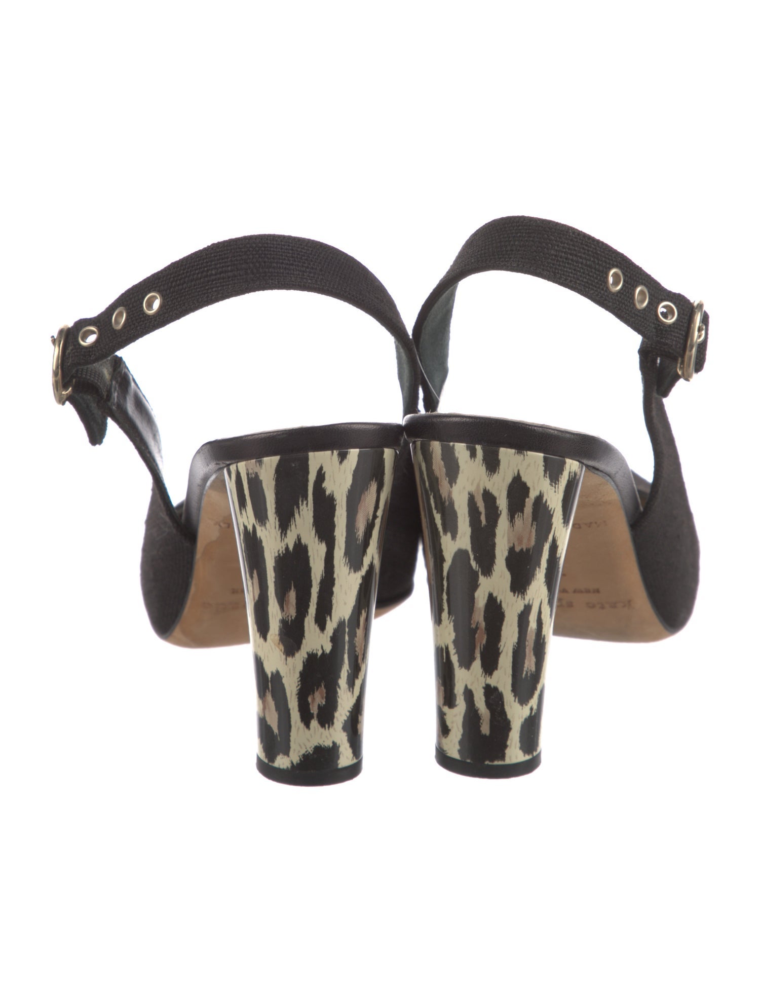 Kate Spade New York Canvas Slingback Pumps