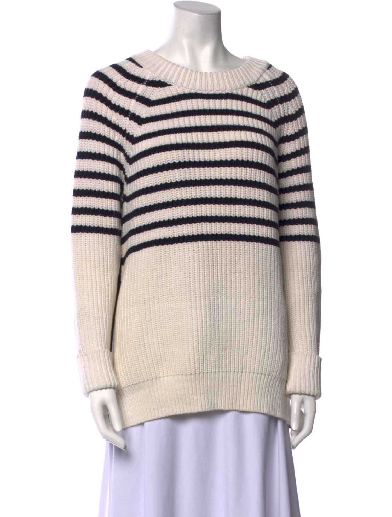 Kate Spade New York Striped Crew Neck Sweater