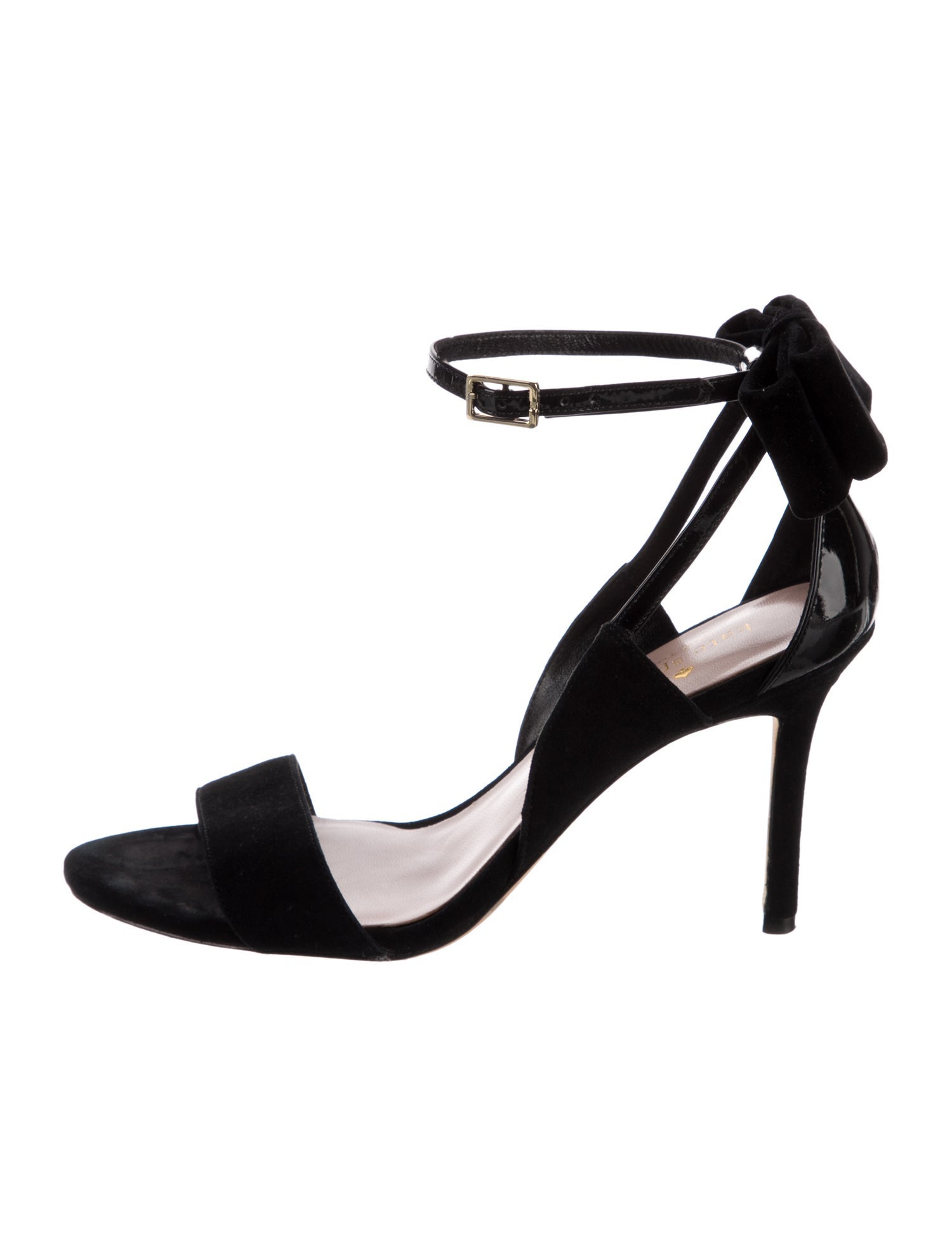 Kate Spade New York Suede Bow Accents D'Orsay Pumps