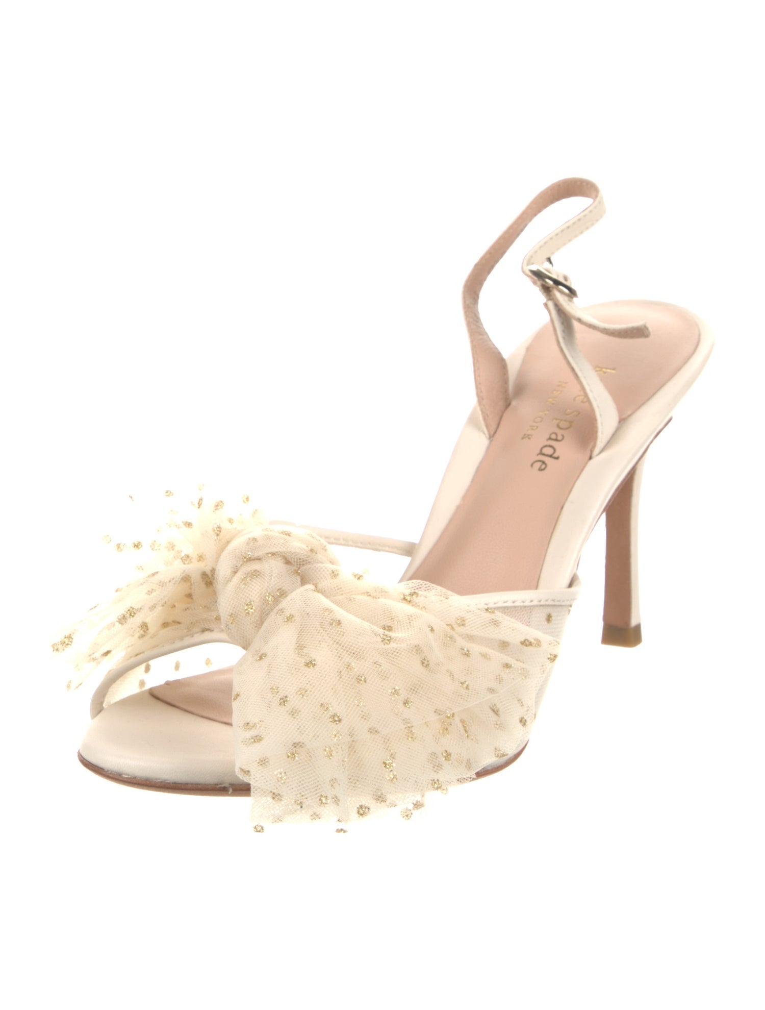 Kate Spade New York Leather Slingback Sandals