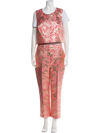 Kate Spade New York Floral Print Pant Set