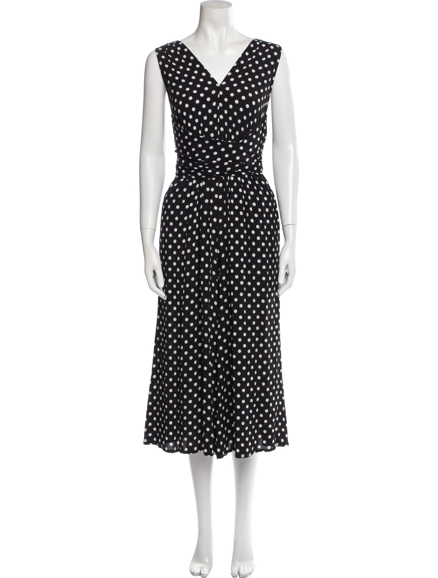 Kate Spade New York Polka Dot Print V-Neck Romper