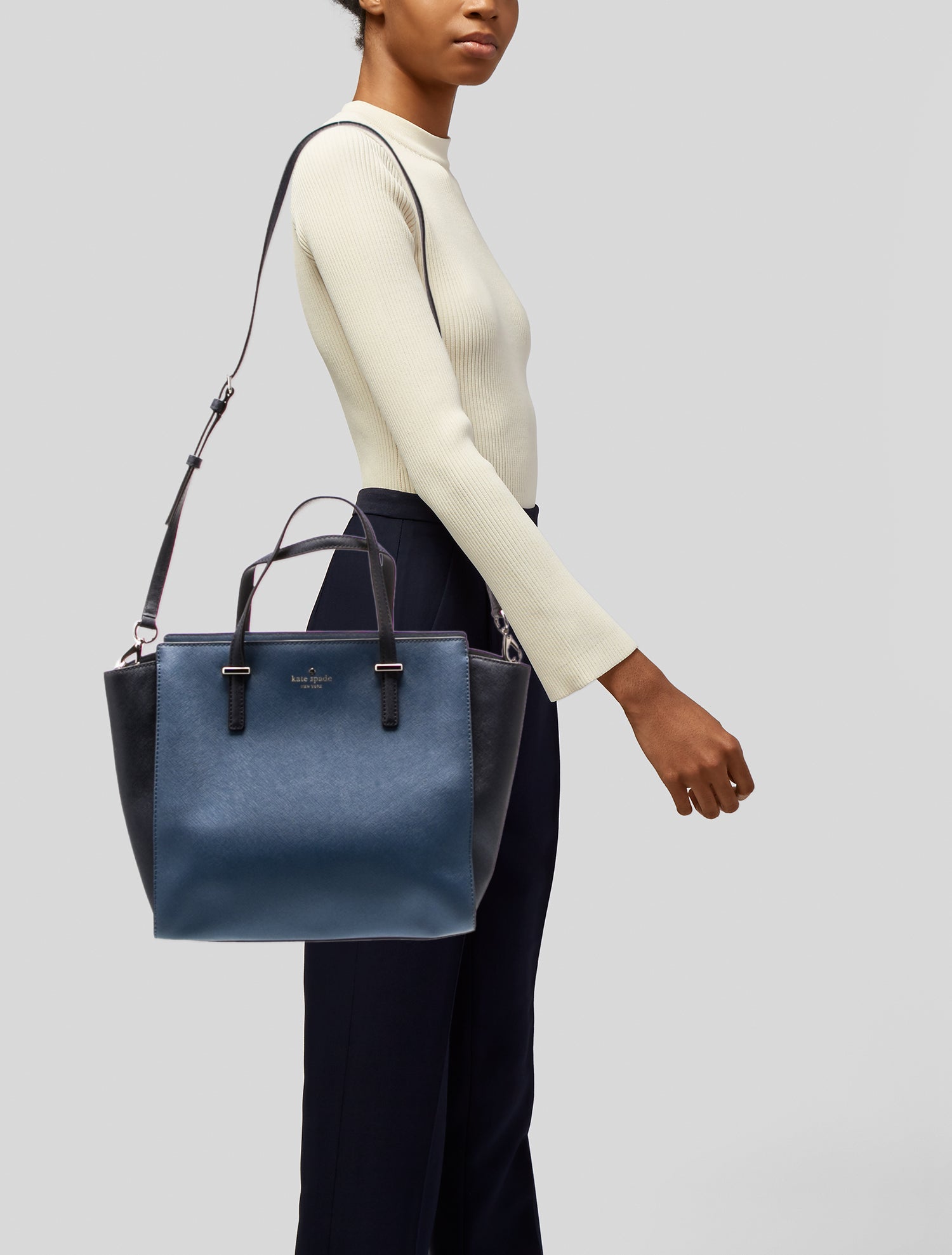 Kate Spade New York Saffiano Leather Top Handle Bag