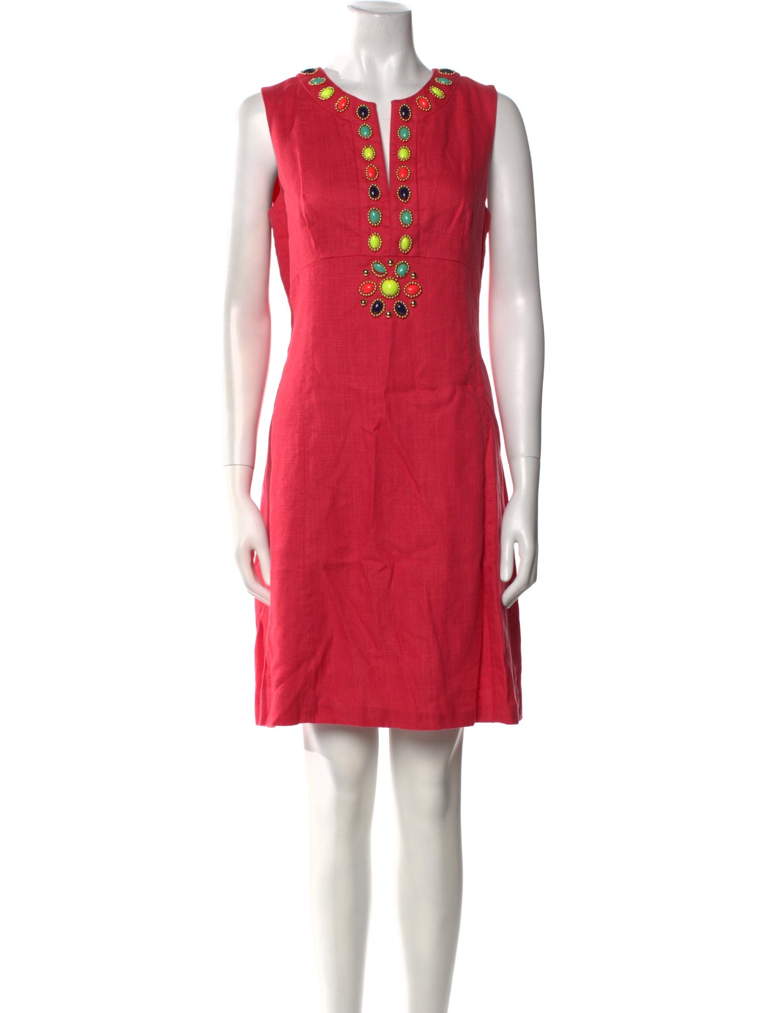 Kate Spade New York Linen Knee-Length Dress
