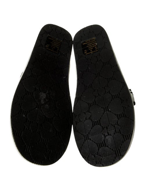 Kate Spade New York Velvet Polka Dot Print Slides