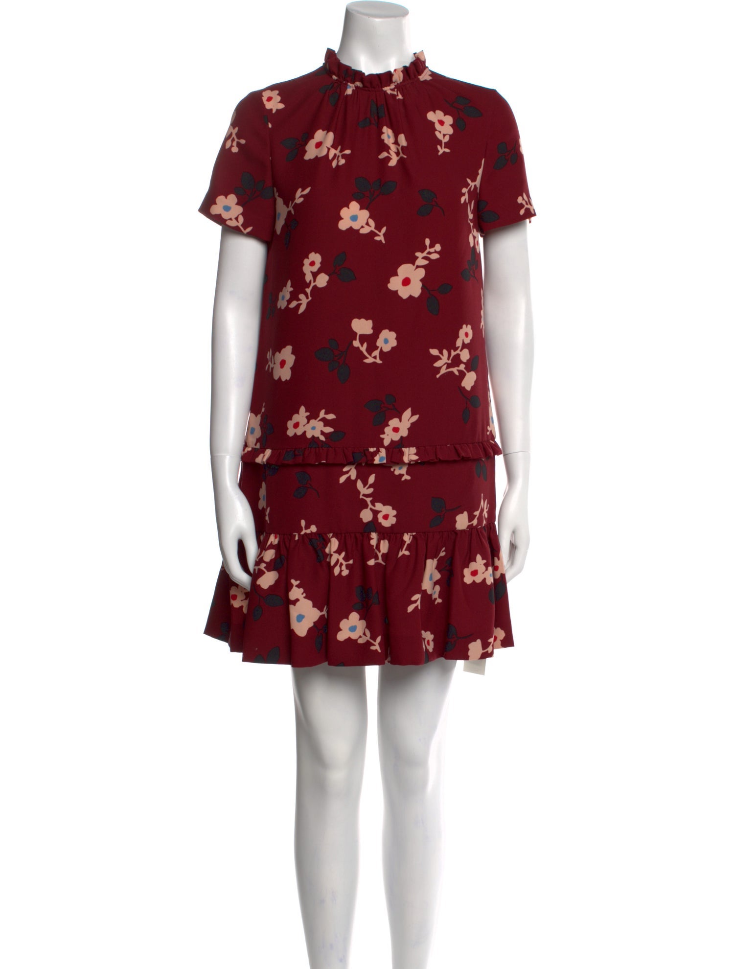 Kate Spade New York Floral Print Mini Dress - Burgundy Dresses, Clothing - WKA433636 | The RealReal Kate Spade New York Floral Print Mini Dress - Burgundy Dresses, Clothing - WKA433636 | The RealReal