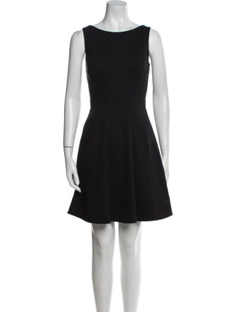 Kate Spade New York Bateau Neckline Mini Dress